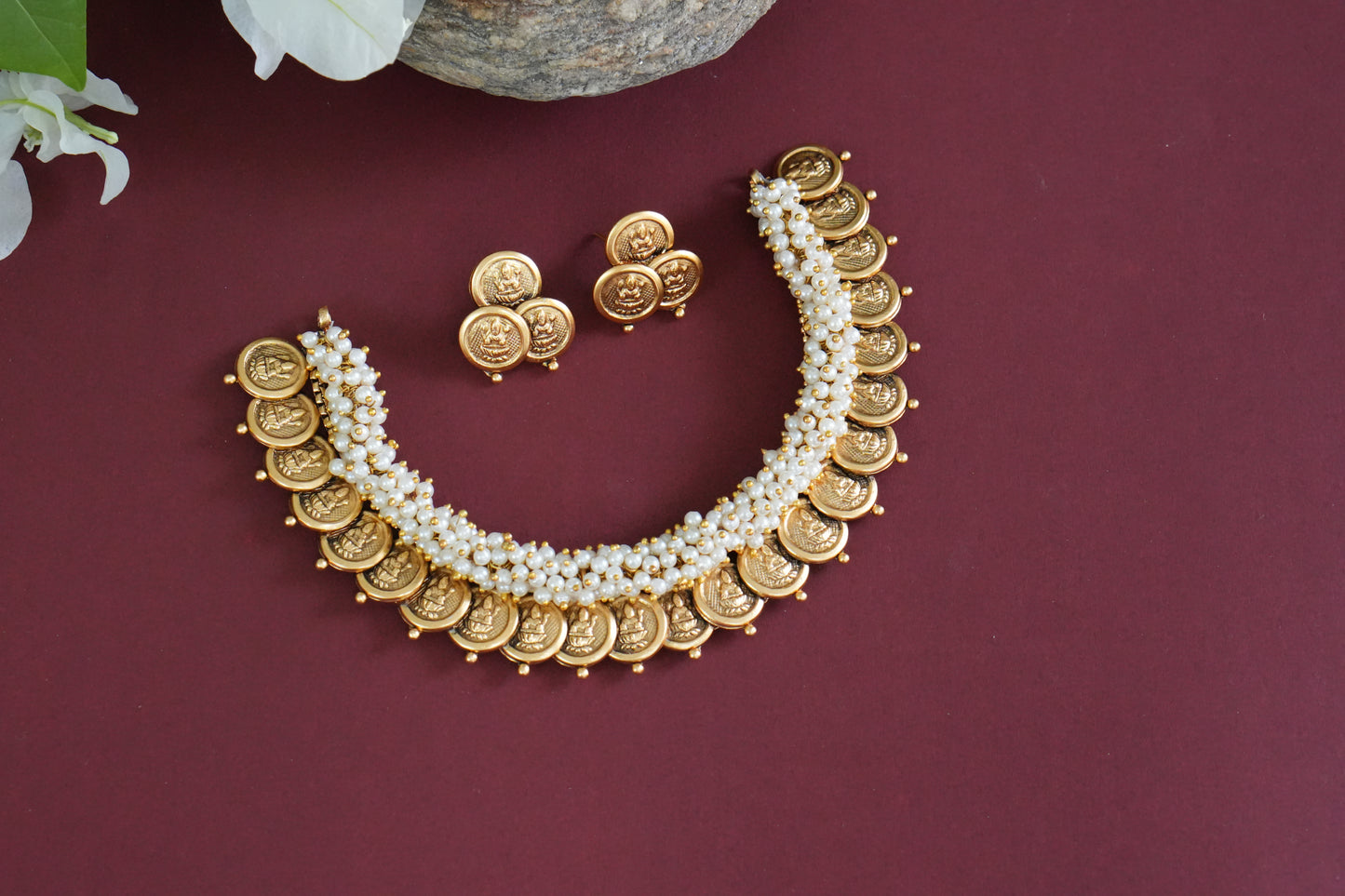 Antique Necklace set (4-9260)(AK)