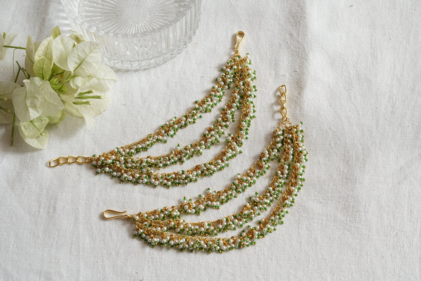 Beads Earchain (9-296)(A)(MADE IN 2-3 DAYS TIME) - JEWELSTYLE