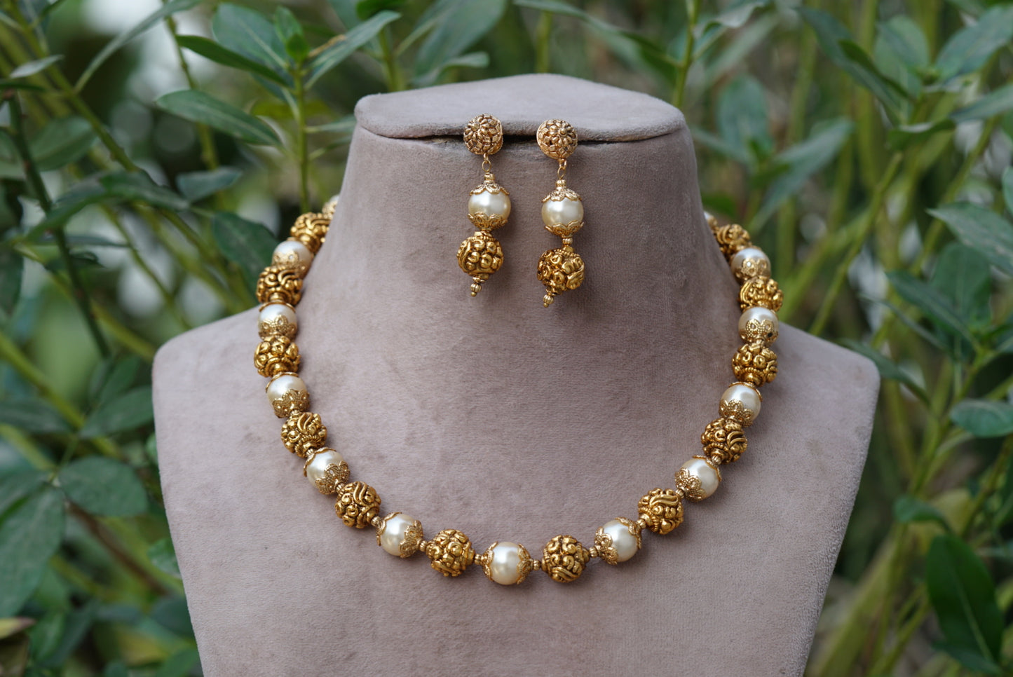 Antique Mala set (4-6595)(AK)