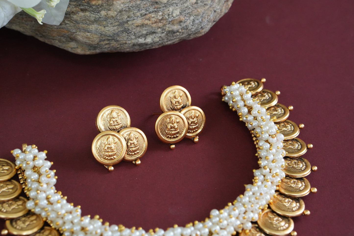 Antique Necklace set (4-9260)(AK)