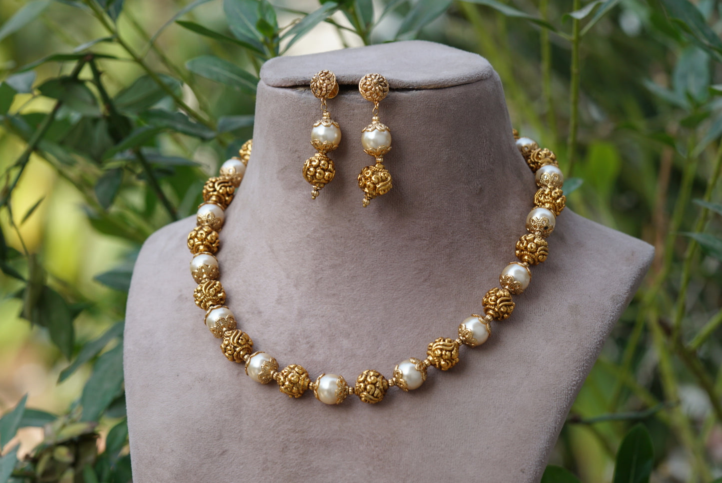 Antique Mala set (4-6595)(AK)