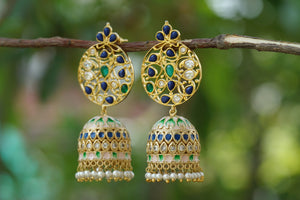 Meenawork Jhumki (1-3675)