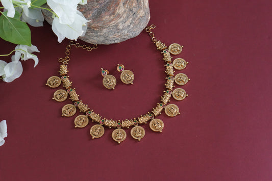 Antique Necklace set (4-9259)(AK) - JEWELSTYLE