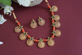 Coral Necklace set (4-9257)(AK) - JEWELSTYLE