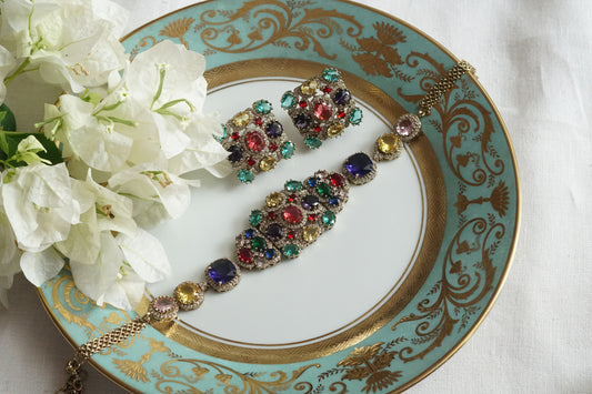Ad Necklace Set (4-9325)(B)