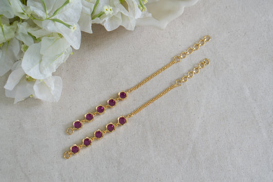 Antique Kundan Earchain(9-383) (AK)