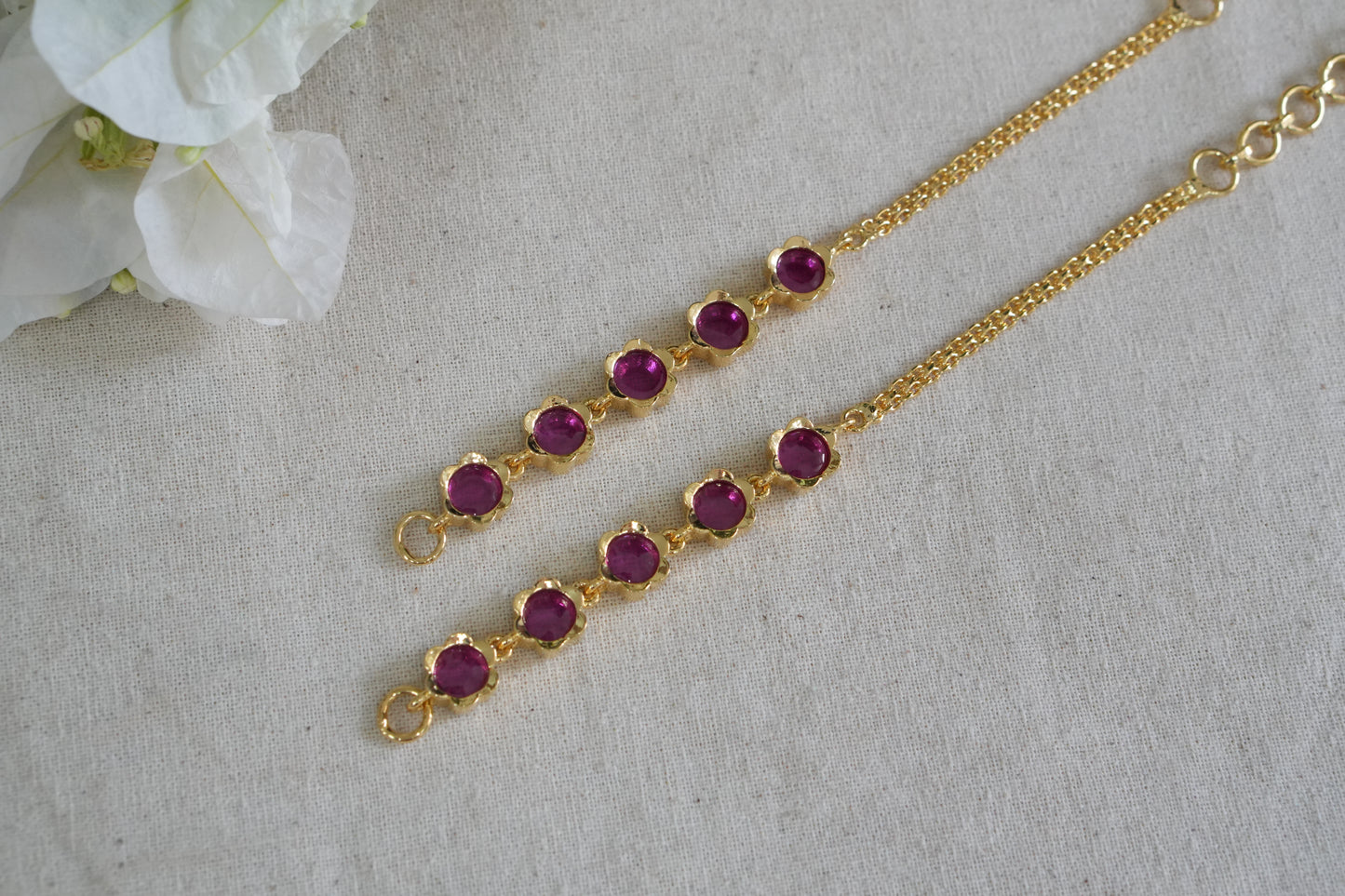 Antique Kundan Earchain(9-383) (AK)