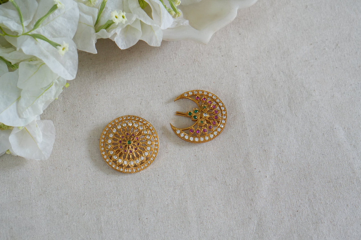 Sun & Moon Hairpin (5-1729)(AK)