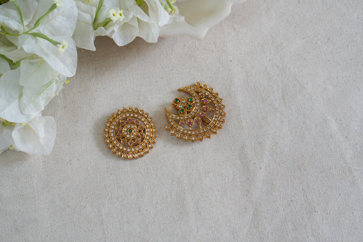 Sun & Moon Hairpin (5-1730)(AK)