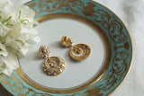 Polki Chandbali Earrings (1-5324)(B)