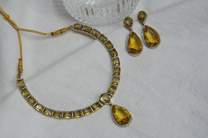 Ad necklace set (4-5855)(EX)