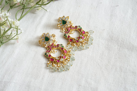 Kundan earrings (1-4482)(K)