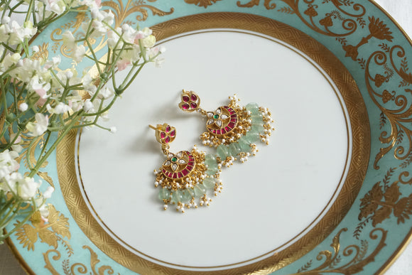 Kundan earrings (1-4481)(K)