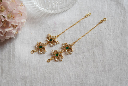 Kundan EarChain (9-175)(R)(PREORDER)