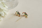 Bird Kundan Earcuff Earrings (1-5328)(B)