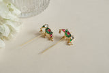 Bird Kundan Earcuff Earrings (1-5328)(B)