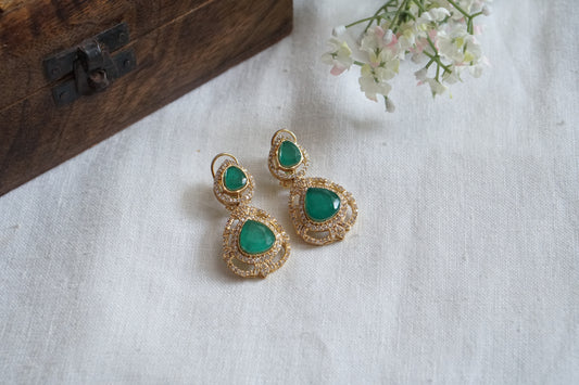 Polki Earring(1-4509)(B) - JEWELSTYLE