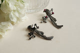 Bird oxidised Earrings (1-5329)
