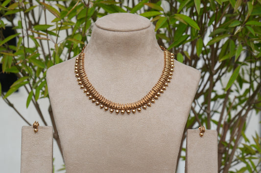 Antique Necklace Set (4-9276)(AK)