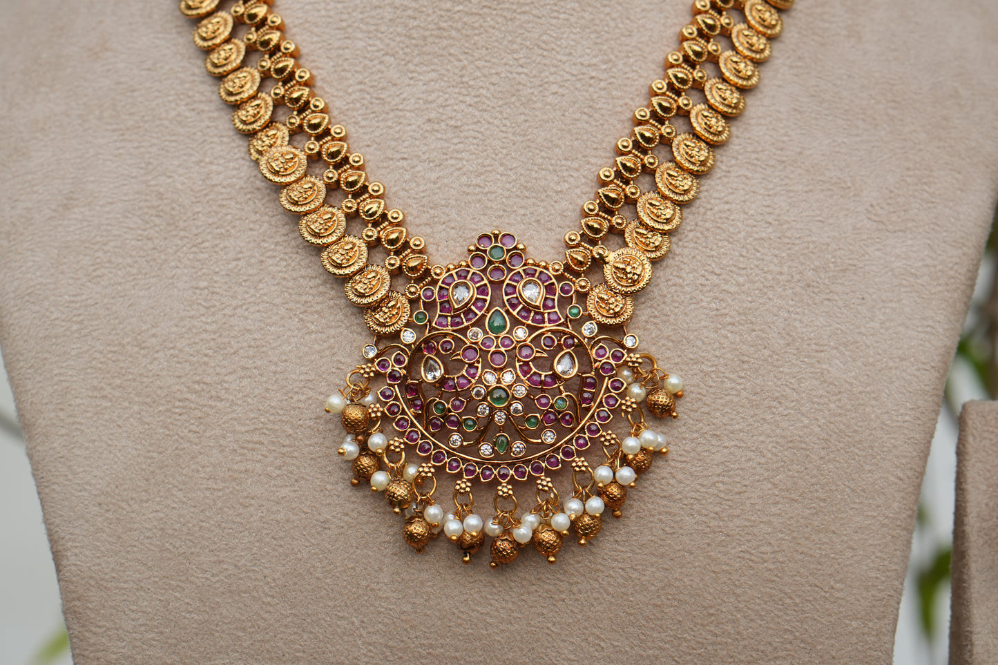 Antique Necklace Set (4-9278)(AK)