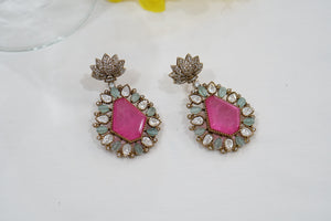 Kundan Earrings (1-3973)(K)