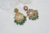 Kundan Earrings (1-3971)(K)