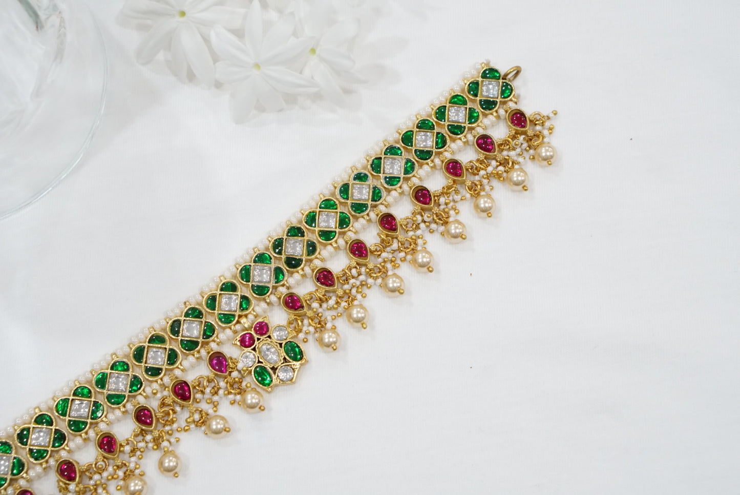Kundan choker (4-7596)(K)( preorder)