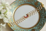 Pink Stone Kundan Choker (4-9337)(R)