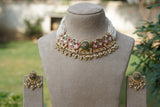 Kundan Necklace Set (4-8653)(A) (offer Piece)