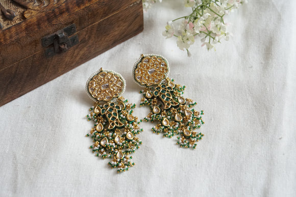 Fish kundan Earring(1-4498)(B)