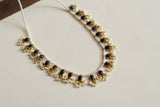 Blue Stone Kundan Necklace (4-9333)(R)