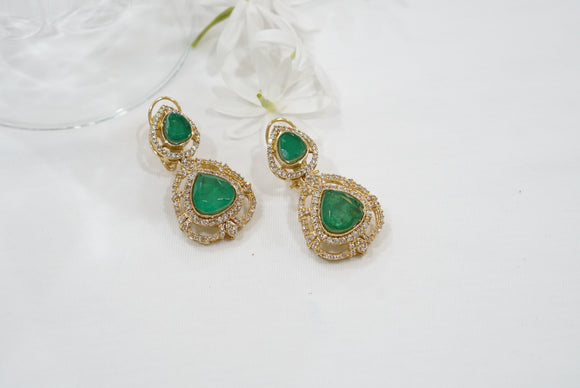 Kundan Earrings (1-3970)(K)