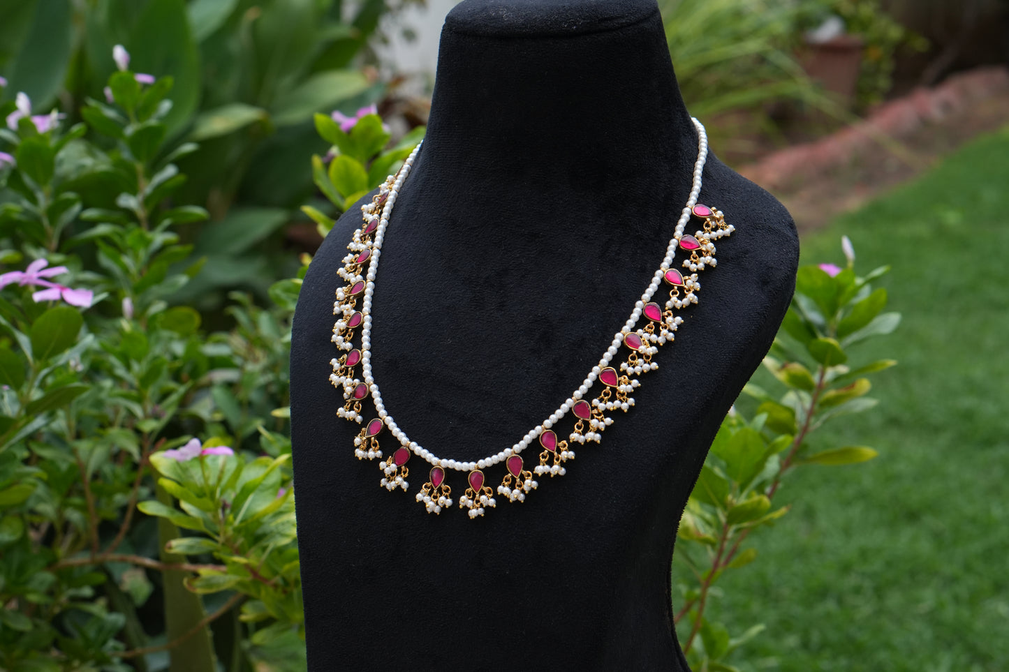 Kundan Necklace (4-9317)(R)
