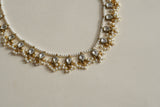 White Stone Kundan Necklace (4-9332)(R)