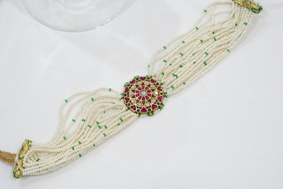 Kundan choker (4-7599)(K)