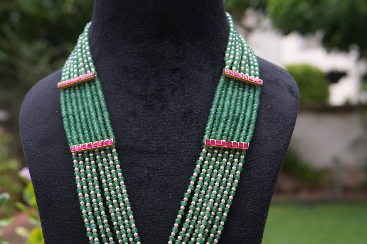 Kundan Pendant Necklace (4-9320)(K)