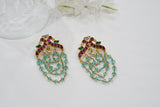 Kundan Earrings (1-3966)(K)(PREORDER)