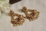 Polki earring (1-4301)(A)