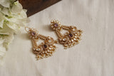 Polki earring (1-4301)(A)