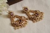 Polki earring (1-4301)(A)