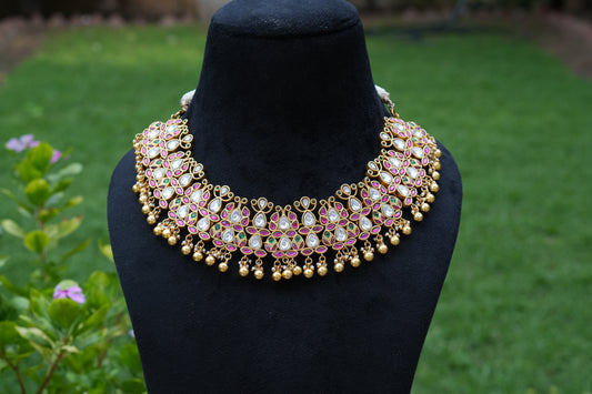 Kundan  Necklace (4-9321)(K)