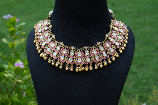 Kundan  Necklace (4-9321)(K)