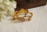 Kundan bangle (3-439)(A) Size 2’4