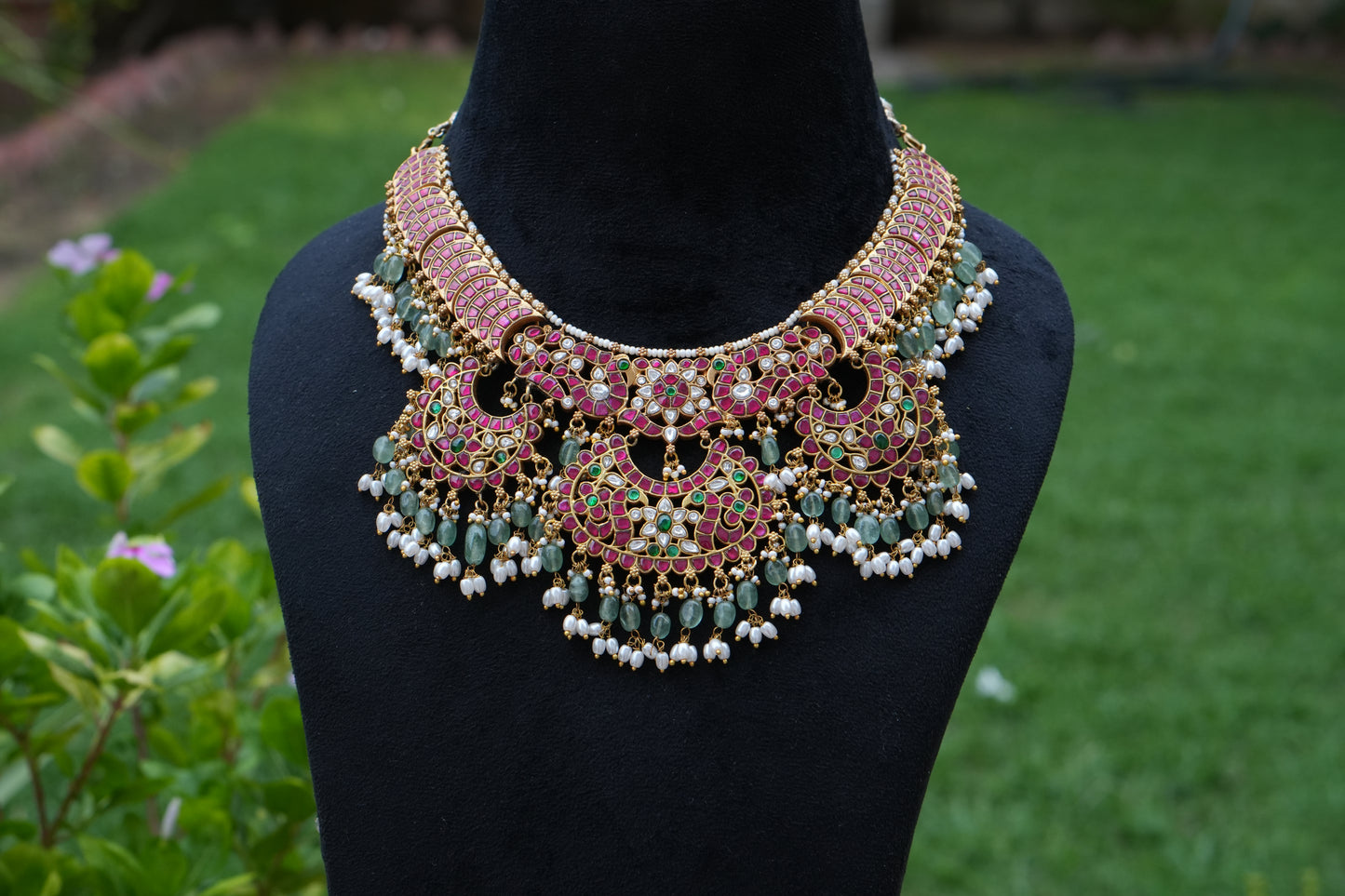 Kundan Necklace (4-9322)(K)