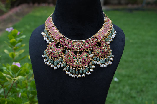 Kundan Necklace (4-9322)(K)