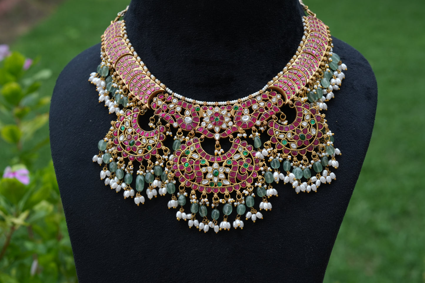Kundan Necklace (4-9322)(K)