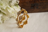 Kundan bangle (3-439)(A) Size 2’4