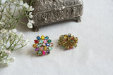 Multi Stone Ad Studs (1-5338)(P)