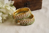 Polki bangle (3-438)(A) Size 2’6
