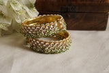 Polki bangle (3-438)(A) Size 2’6